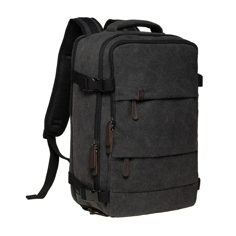 Sac à Dos Cabine Vintage | Toile Résistante Multi-Compartiments