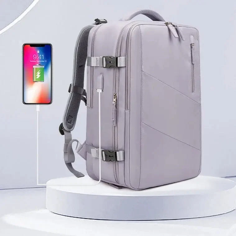 Sac à Dos Cabine Femme | Port Usb et Compartiments
