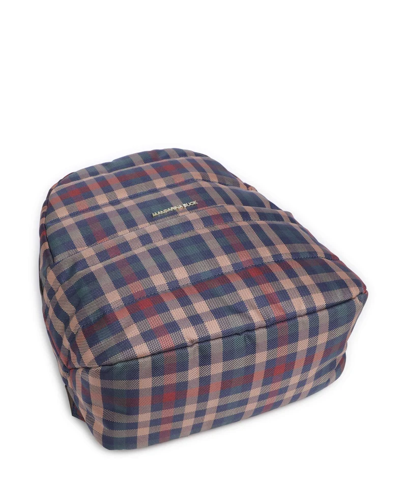 Mandarina Duck Tartan Sac à dos tartan brown