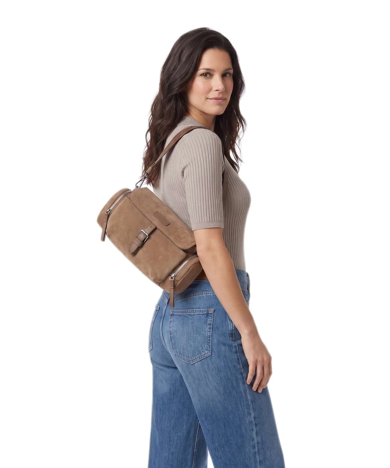 Marc O'Polo Carmen S Sac porté épaule pure camel