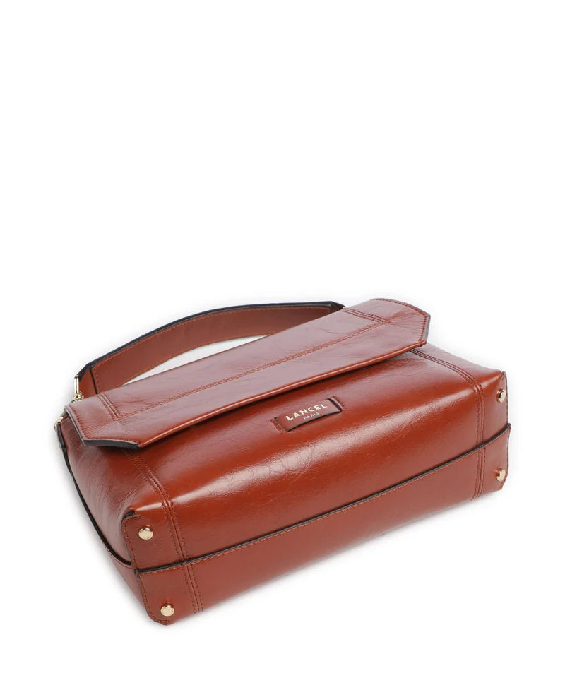 Lancel Ninon M Sac à main brick