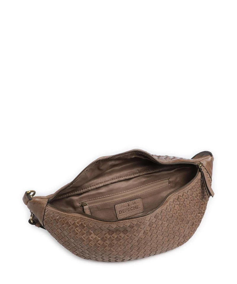 Depeche Sofya Sac banane dark taupe
