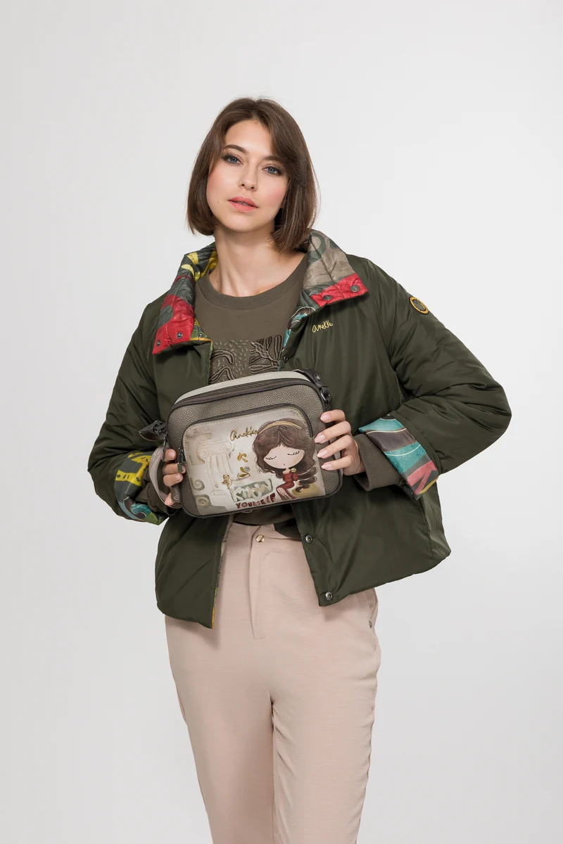 Sac à bandoulière Muse avec poche frontale