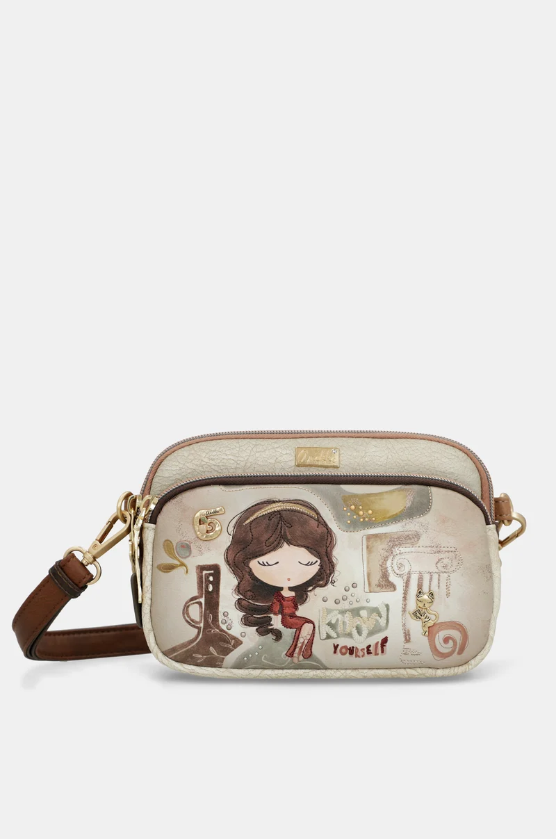 Petit sac à bandoulière à 3 compartiments Muse