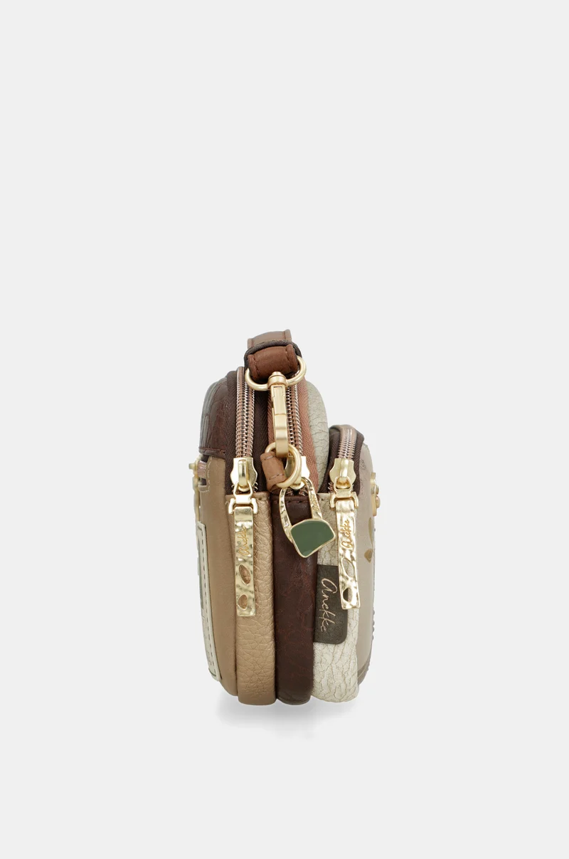 Petit sac à bandoulière à 3 compartiments Muse