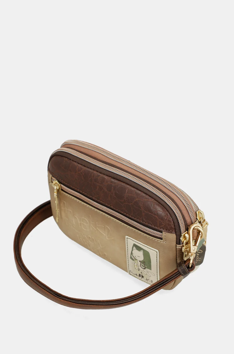 Petit sac à bandoulière à 3 compartiments Muse