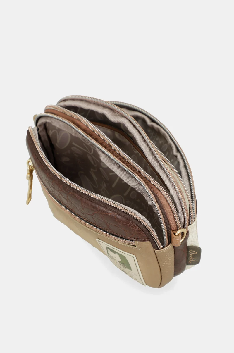 Petit sac à bandoulière à 3 compartiments Muse