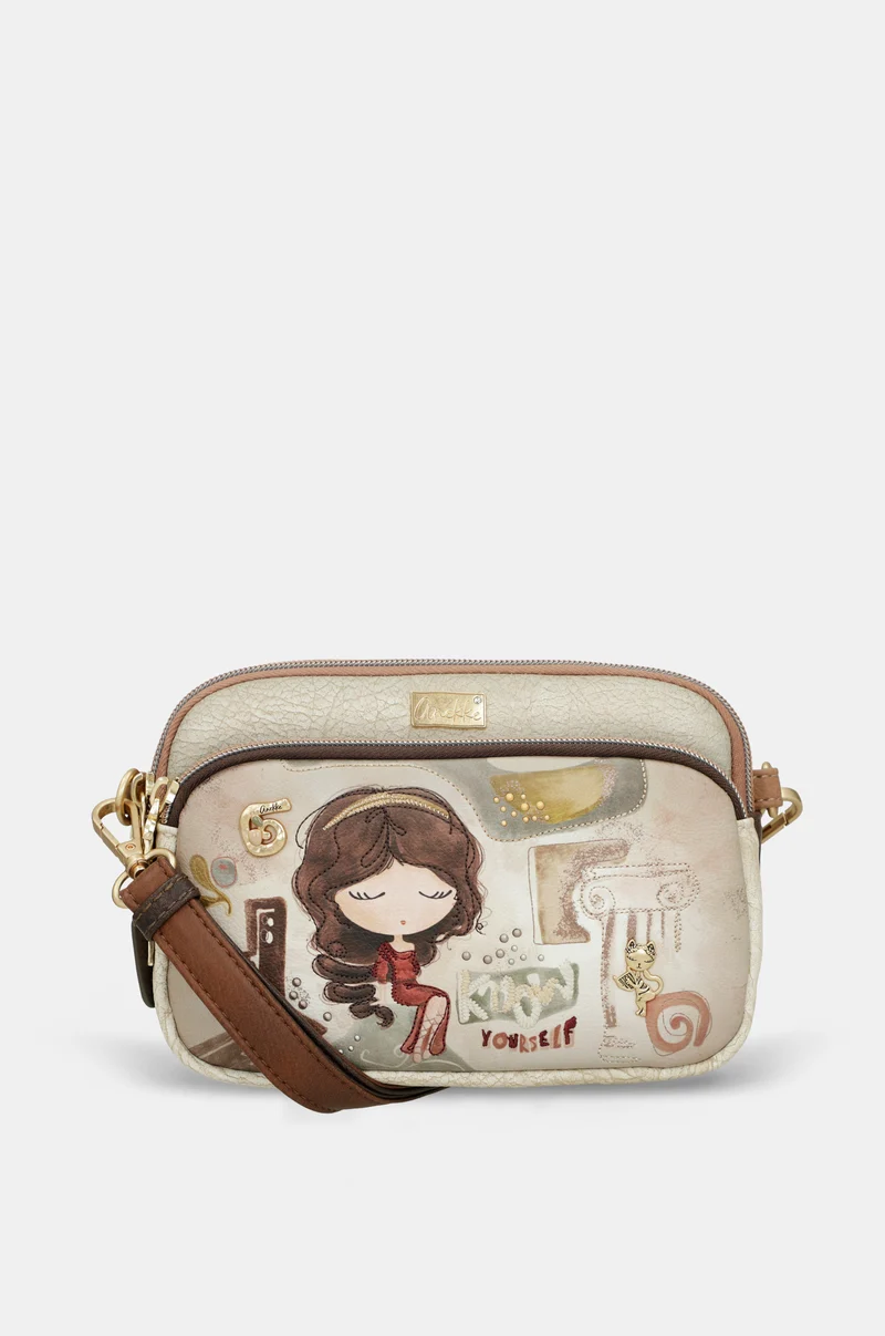 Petit sac à bandoulière à 3 compartiments Muse