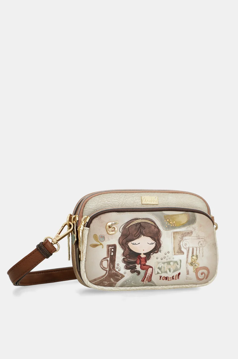 Petit sac à bandoulière à 3 compartiments Muse