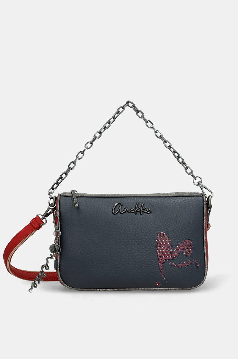 Sac à bandoulière Essentials bleu marine