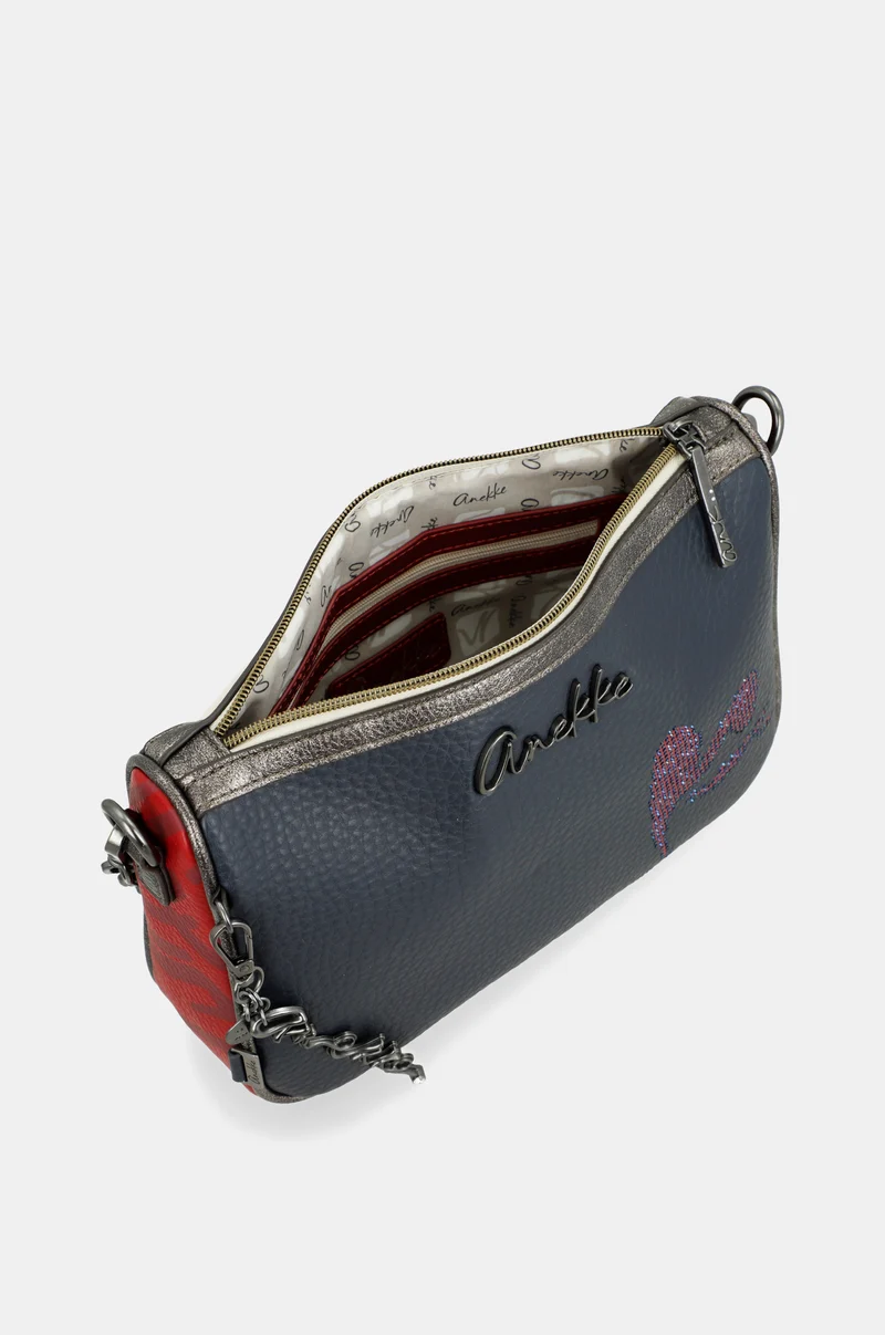 Sac à bandoulière Essentials bleu marine
