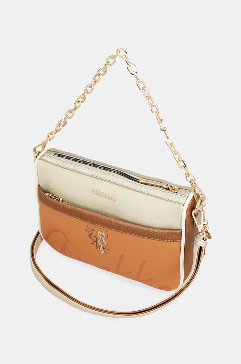 Sac à bandoulière Essentials corail