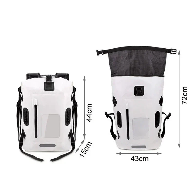 Sac à Dos Étanche 30l | Tissu Waterproof Ajustable