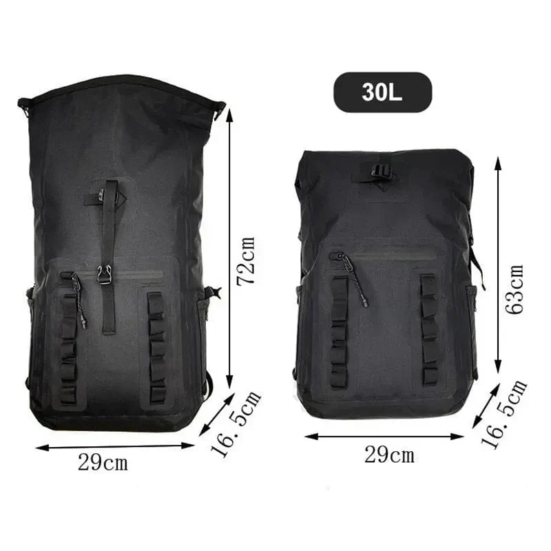 Sac à Dos Étanche 30l | Pvc Waterproof Randonnée
