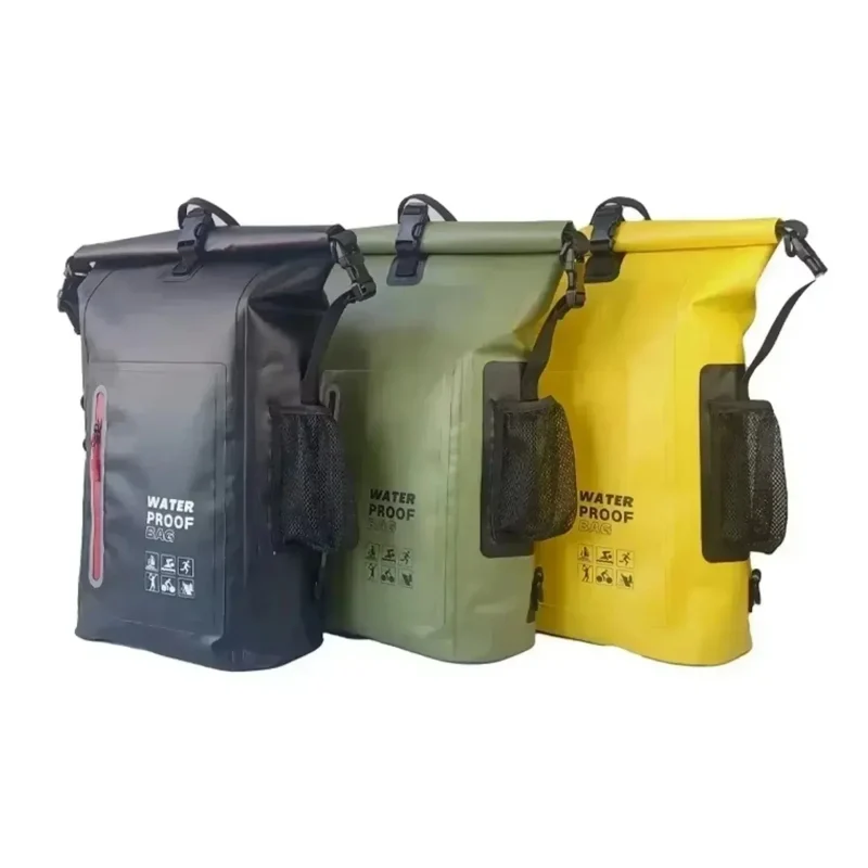Sac à Dos Étanche 25l | Roll-Top Ajustable et Robuste