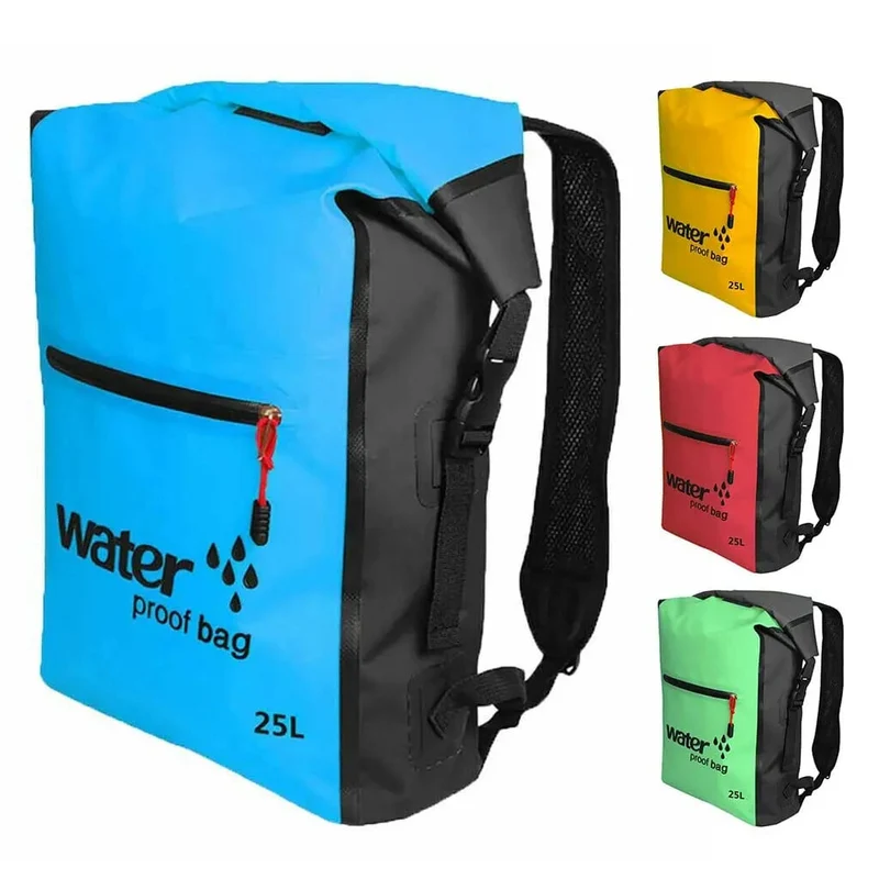 Sac à Dos Étanche 25l | Résistant Immersion Courte