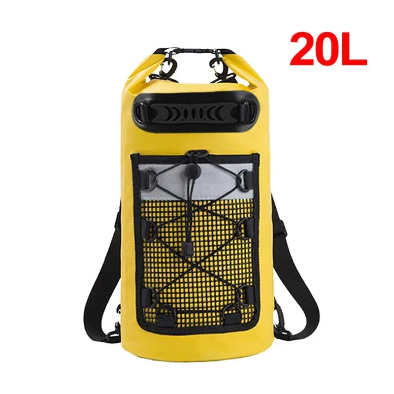 Sac à Dos Étanche 10l à 30l | Pvc Robuste et Imperméable