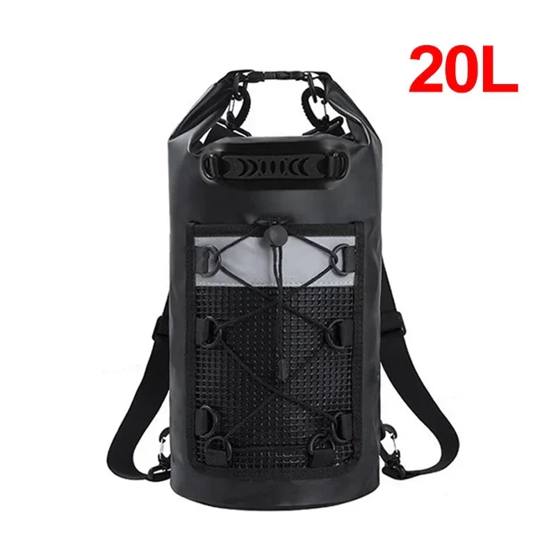 Sac à Dos Étanche 10l à 30l | Pvc Robuste et Imperméable