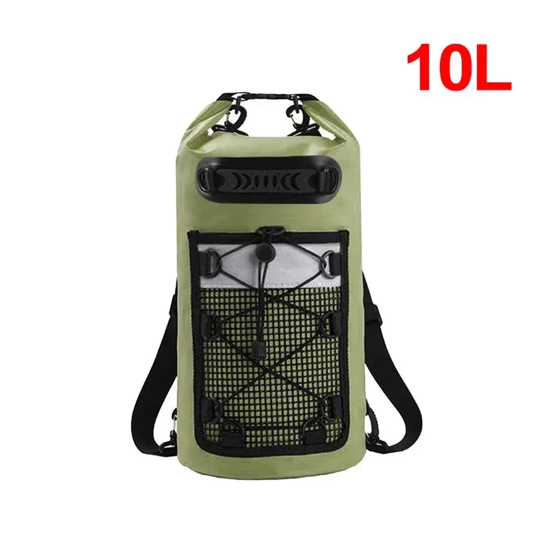 Sac à Dos Étanche 10l à 30l | Pvc Robuste et Imperméable