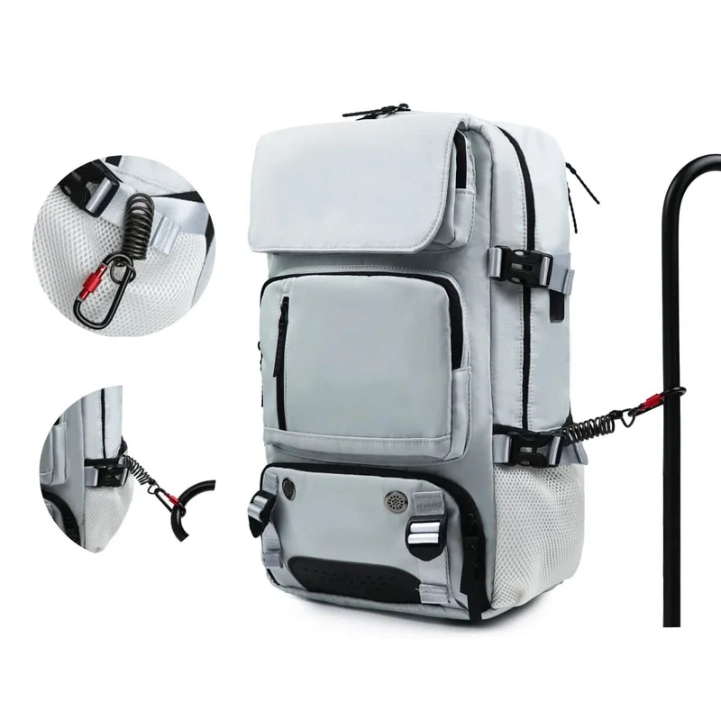 Sac à Dos de Voyage Imperméable | Compartiment Chaussures et Port Usb