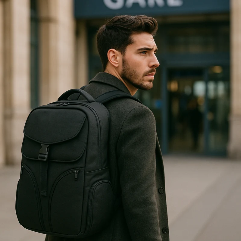 Sac à Dos de Voyage Compressible | 3-en-1 Polyvalent et Résistant