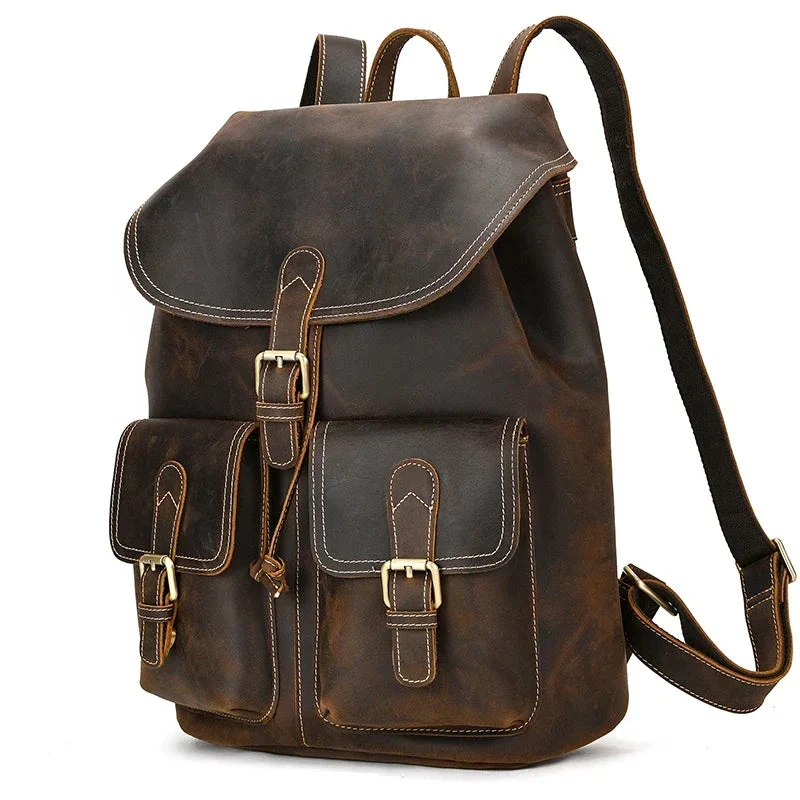 Sac à Dos Cuir Vintage | Cuir Pleine Fleur Robuste