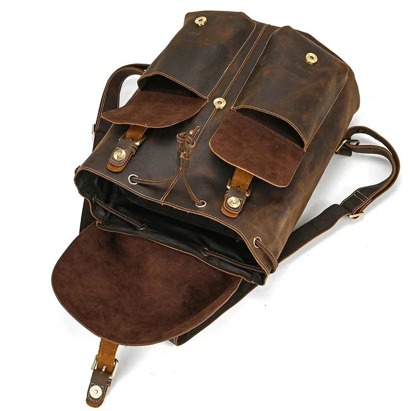 Sac à Dos Cuir Vintage | Cuir Pleine Fleur Robuste