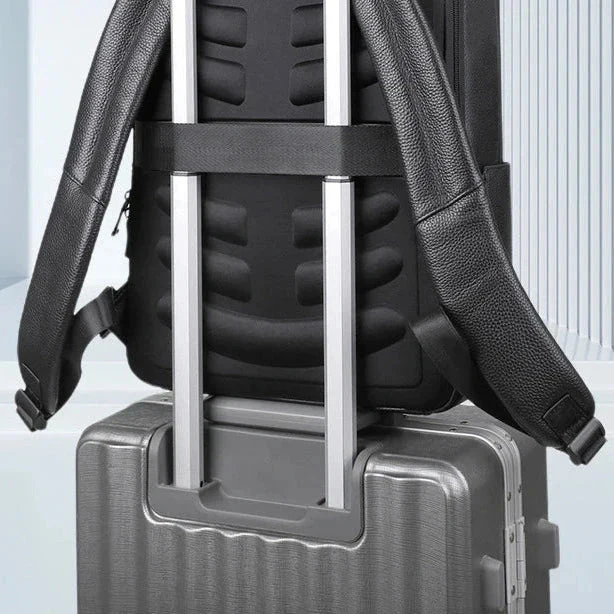 Sac à Dos Cuir Homme | Port Usb Intégré