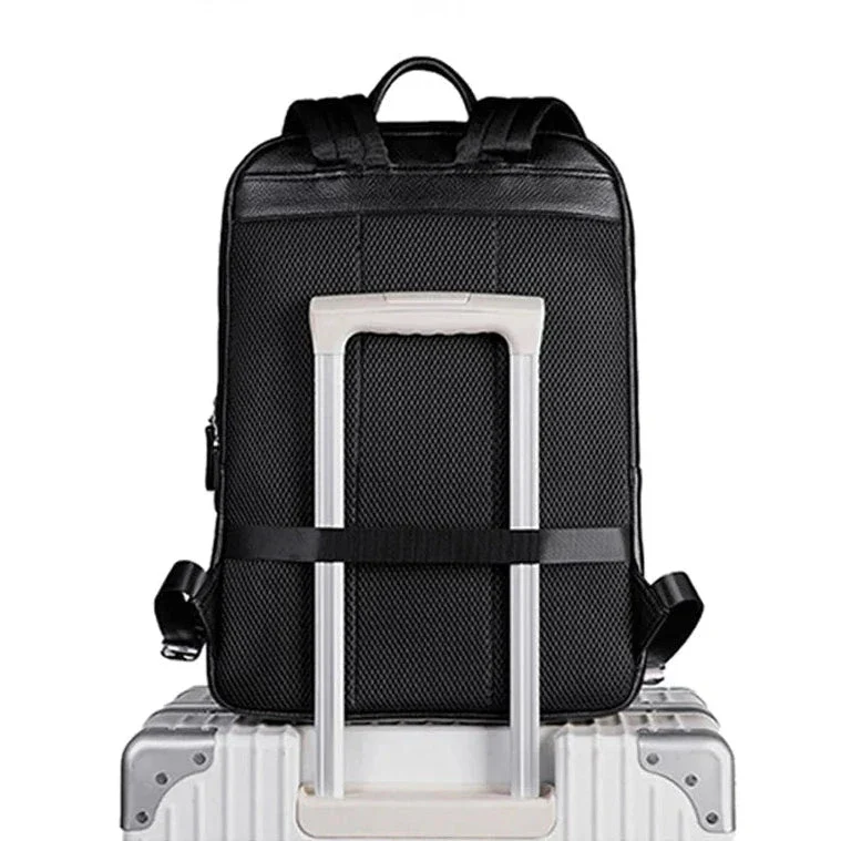 Sac à Dos Cuir Homme | Poche Ordinateur Intégrée