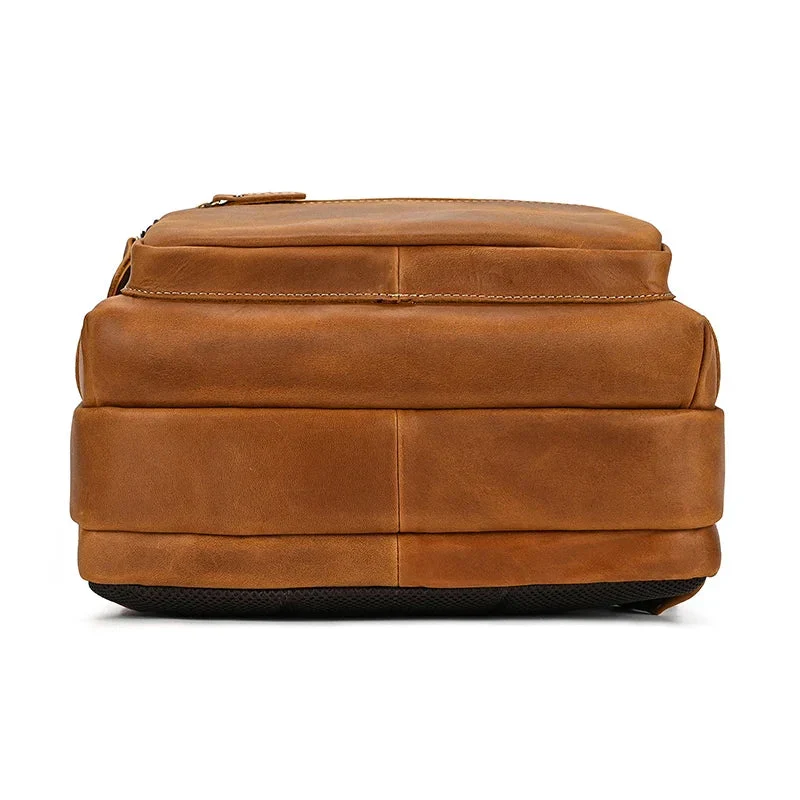 Sac à Dos Cuir Homme Travail | Emplacement Ordinateur 15 Pouces