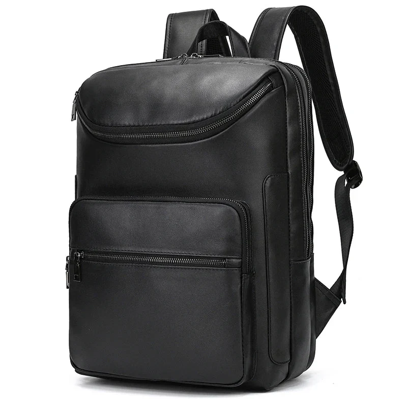 Sac à Dos Cuir Homme Travail | Emplacement Ordinateur 15 Pouces