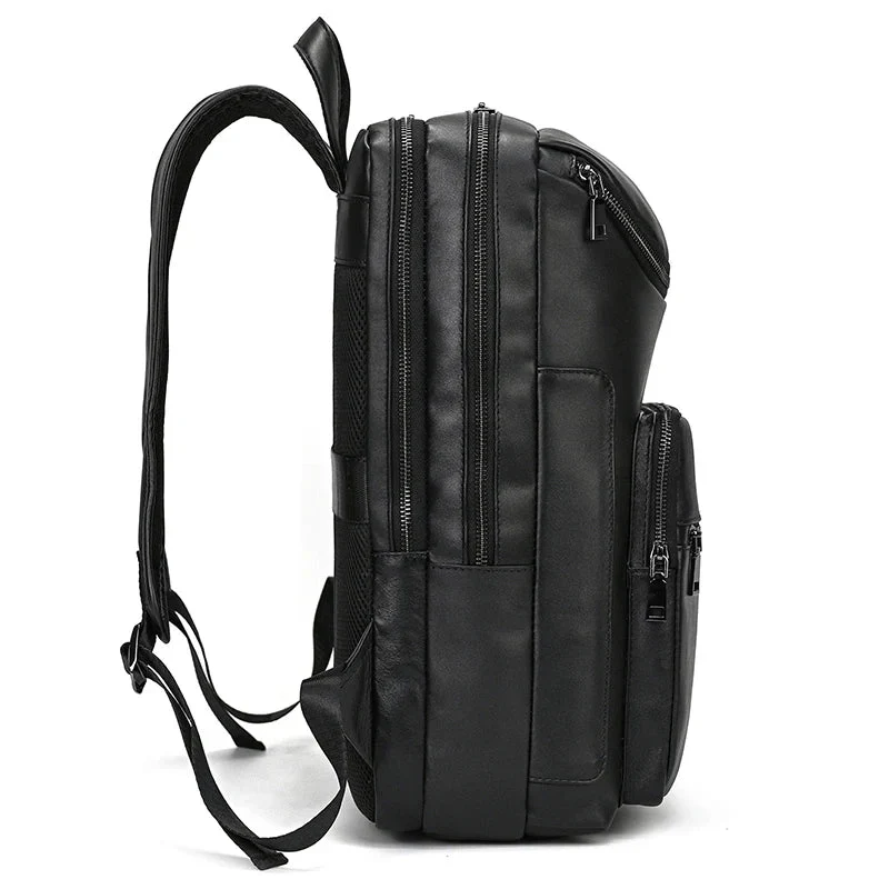 Sac à Dos Cuir Homme Travail | Emplacement Ordinateur 15 Pouces