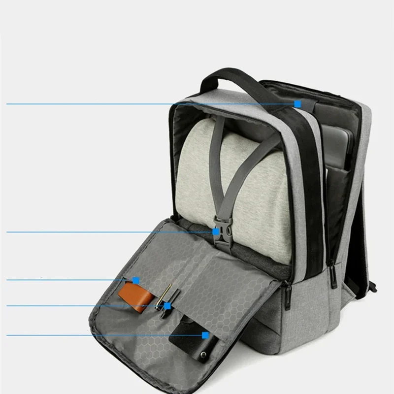 Sac à Dos Convertible Ordinateur | Oxford Imperméable 15.6 Pouces