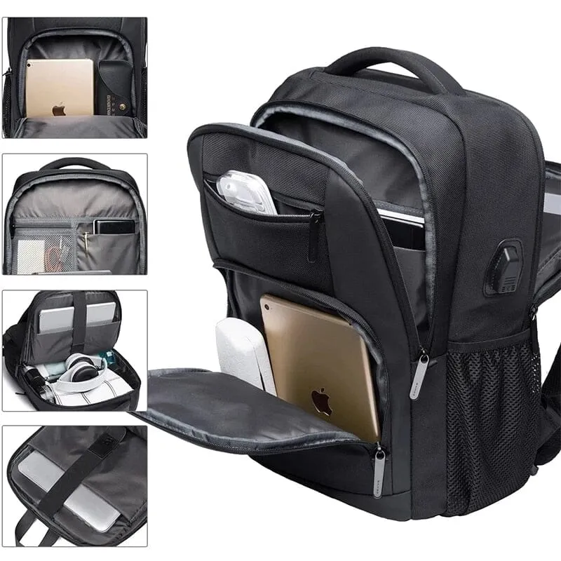 Sac à Dos Connecté Homme Usb | Port Usb Intégré 15.6 Pouces