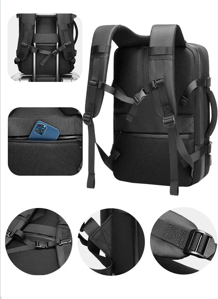 Sac à Dos Compressible Voyage | Système Sous Vide Innovant