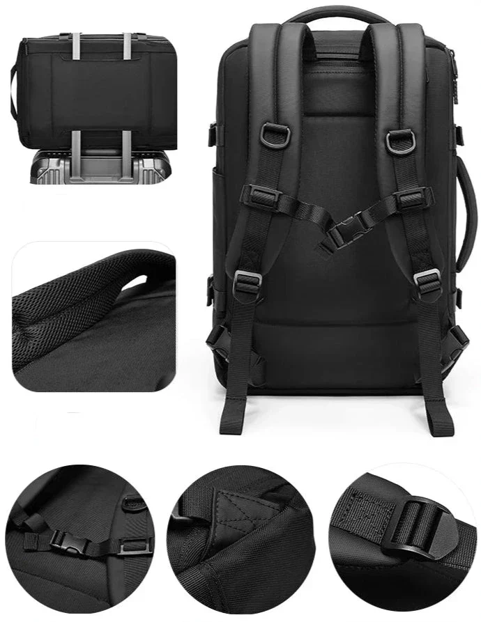 Sac à Dos Compressible Voyage | Système Compression Sous Vide