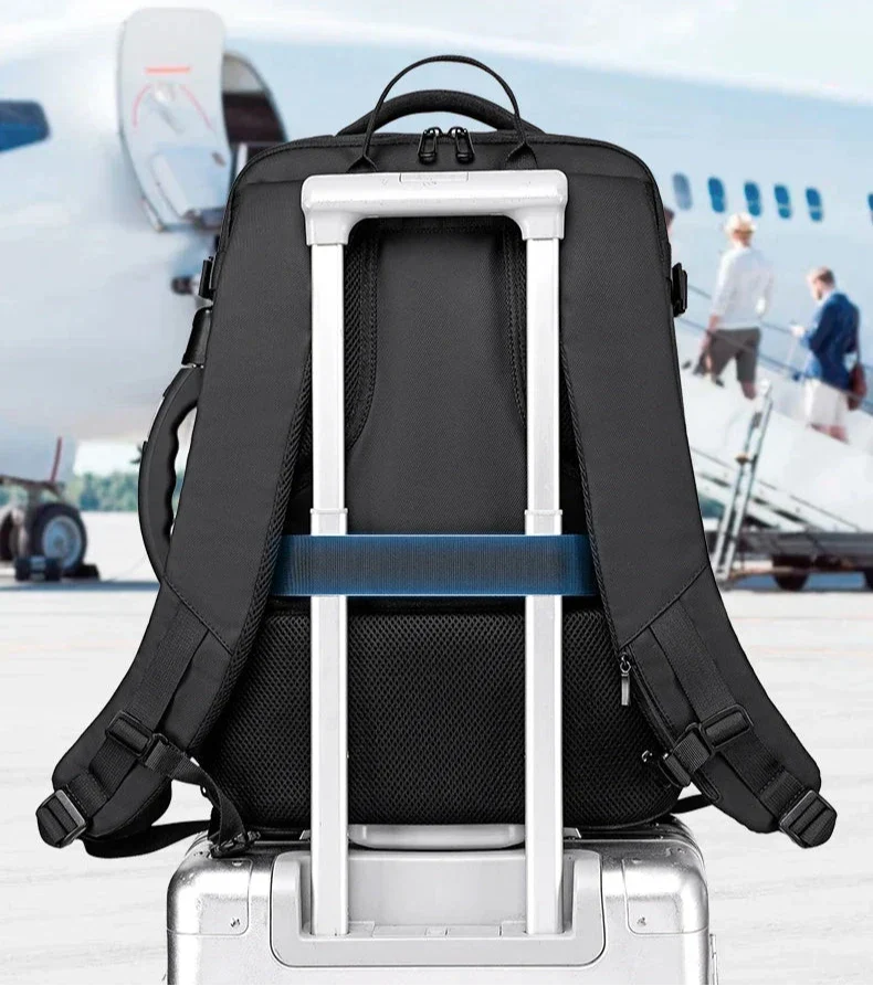Sac à Dos Compressible Avion | Pompe Sous Vide Intégrée