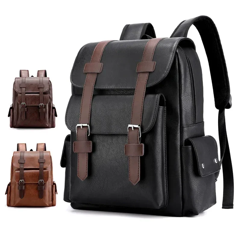 Sac à Dos Cartable Vintage | Multi-Compartiments Rétro Pratiques