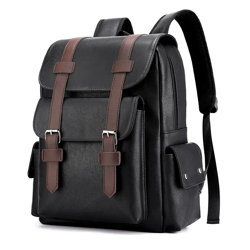 Sac à Dos Cartable Vintage | Multi-Compartiments Rétro Pratiques