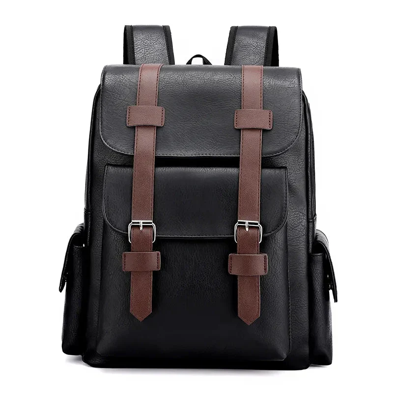 Sac à Dos Cartable Vintage | Multi-Compartiments Rétro Pratiques