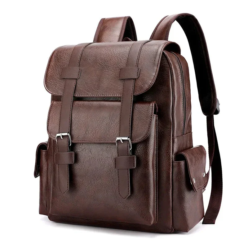 Sac à Dos Cartable Vintage | Multi-Compartiments Rétro Pratiques