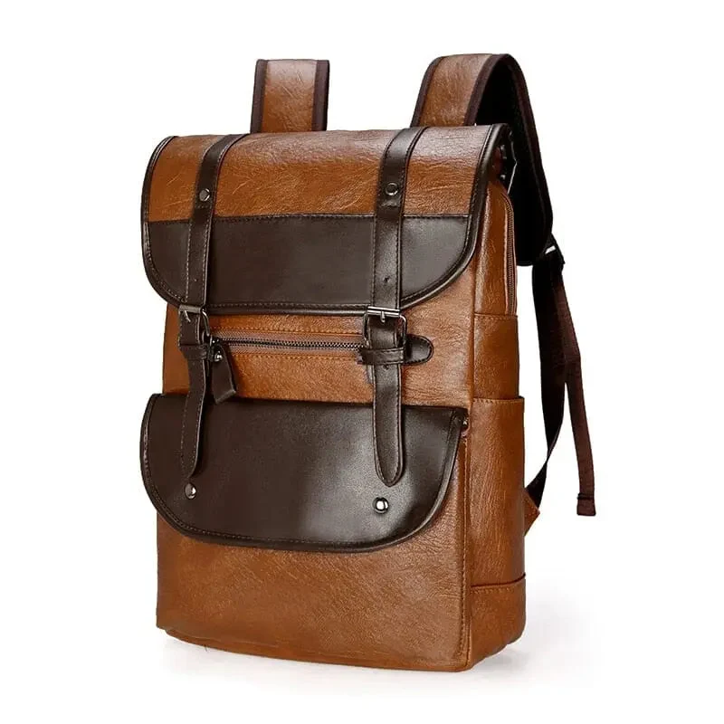 Sac à Dos Cartable Vintage | Grande Capacité Rétro
