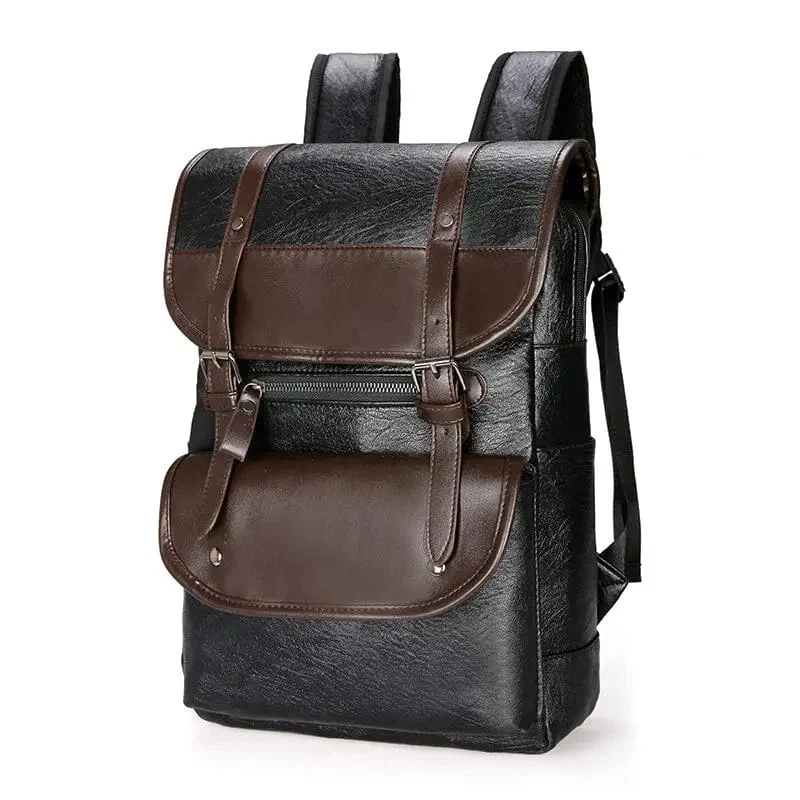 Sac à Dos Cartable Vintage | Grande Capacité Rétro