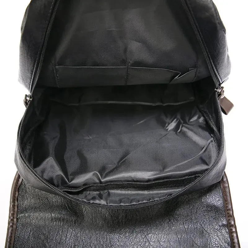 Sac à Dos Cartable Vintage | Grande Capacité Rétro
