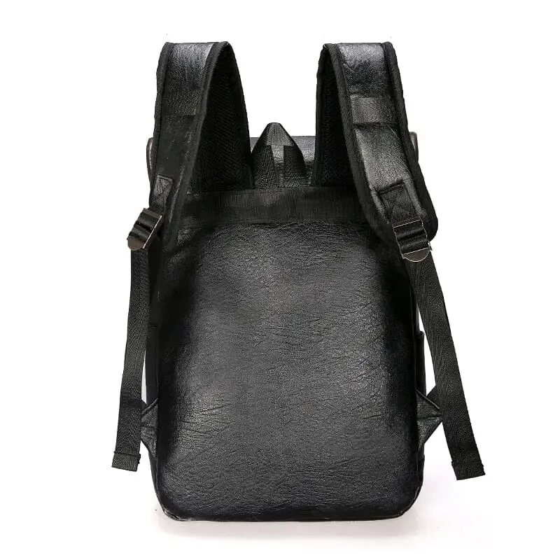 Sac à Dos Cartable Vintage | Grande Capacité Rétro
