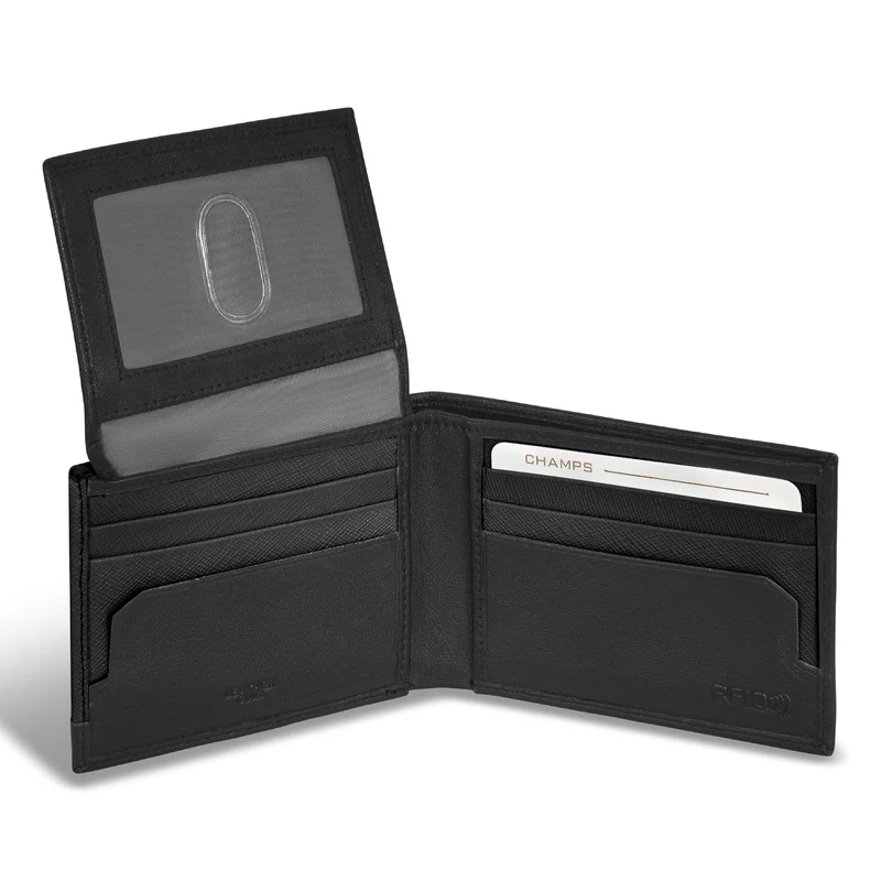 Iconic / Leather Top Wing Wallet *Drop Ship*