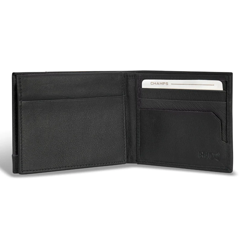 Iconic / Leather Top Wing Wallet *Drop Ship*