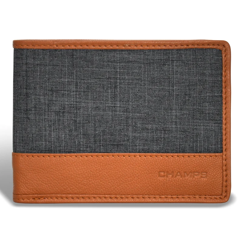 Denim / Leather Bi-Fold Wallet *Drop Ship*