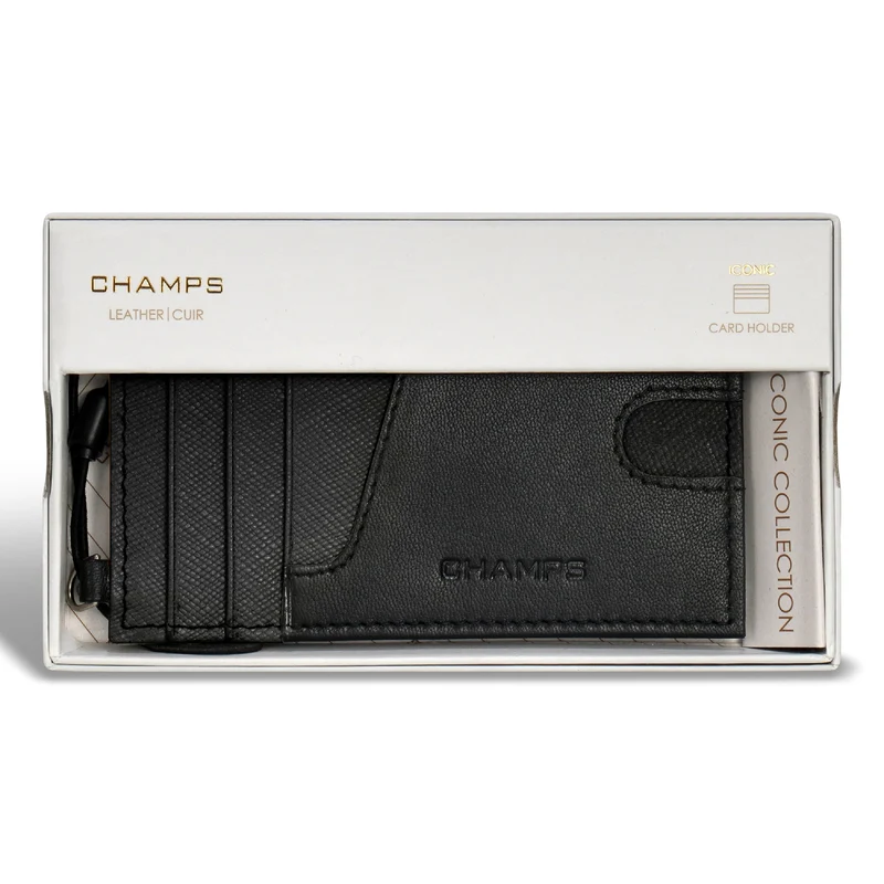 Iconic / Leather Slim cardholder *Drop Ship*