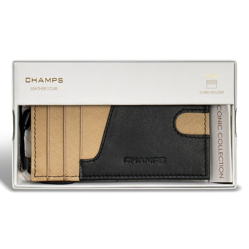 Iconic / Leather Slim cardholder *Drop Ship*